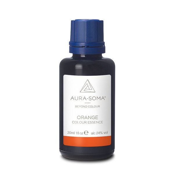 Aura-Soma® Farbessenz 30ml - Orange - Freude, Erkenntnis, Schock- & Stressauflöser