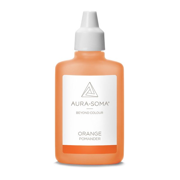 Aura-Soma® Pomander 25ml - Orange - Schock- & Stressauflöser, Begeisterung