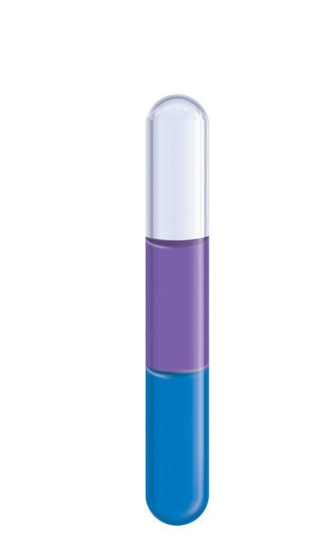 Aura-Soma® Light Beamer (Lichtstrahler) Phiole - B37 Violett / Blau