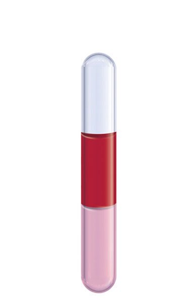 Aura-Soma® Light Beamer (Lichtstrahler) Phiole - B80 Rot / Rosa
