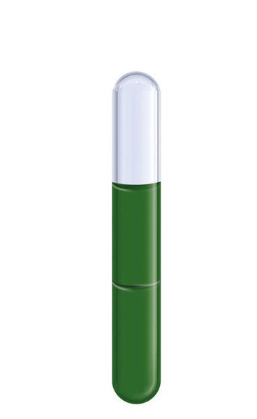 Aura-Soma® Light Beamer (Lichtstrahler) Phiole - B91 Olivgrün / Olivgrün