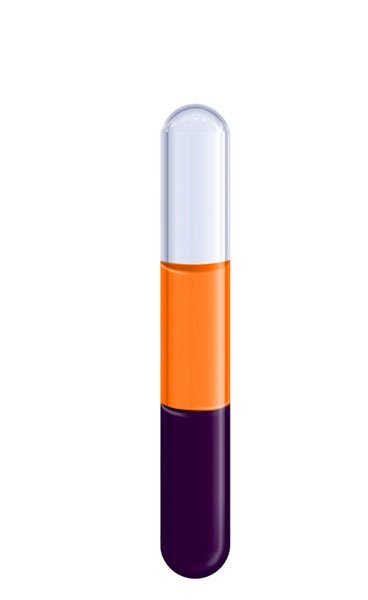 Aura-Soma® Light Beamer (Lichtstrahler) Phiole - B119 Orange / Tiefmagenta